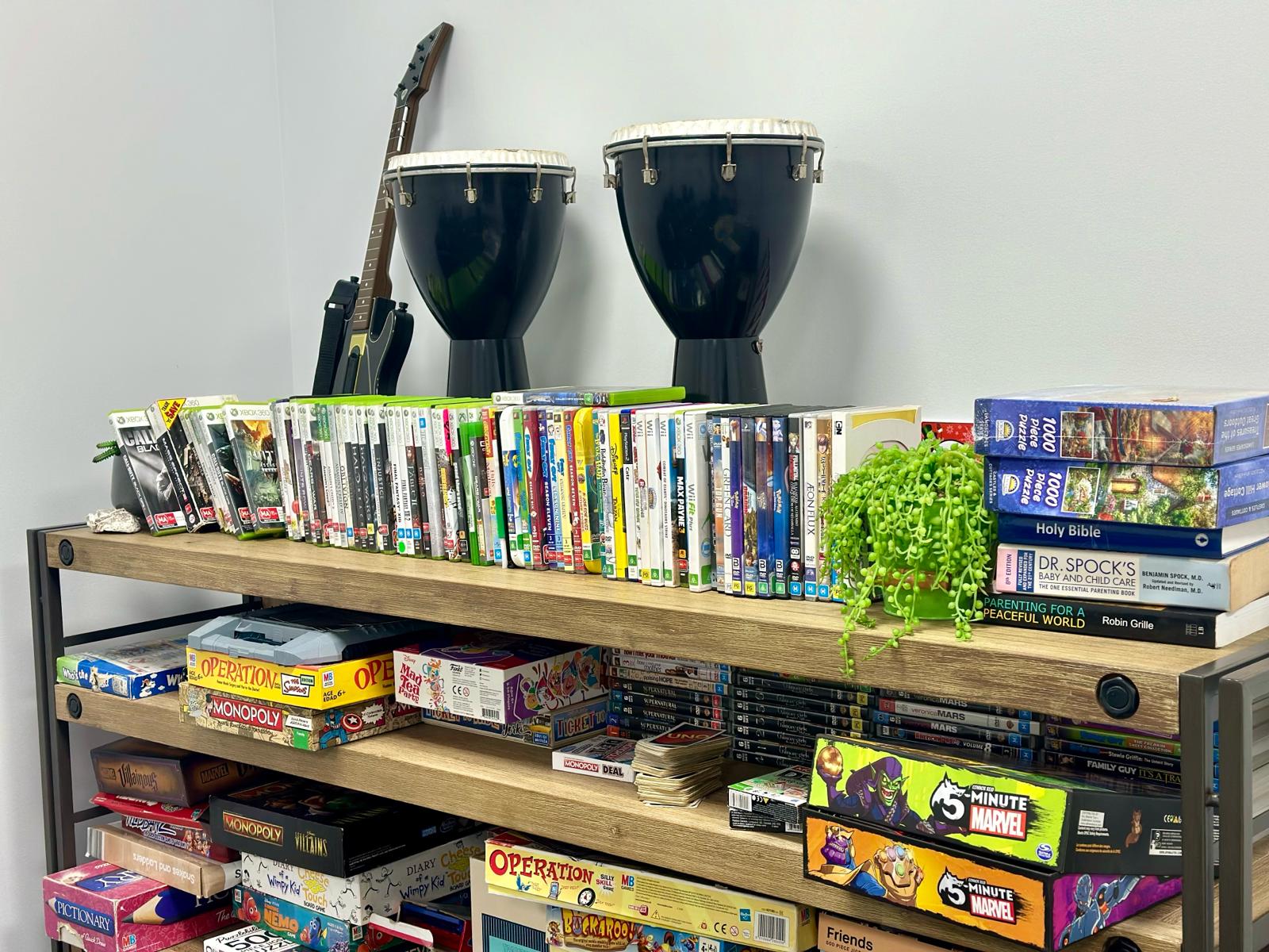 The Crib activity corner at Kanda Bundaberg HQ