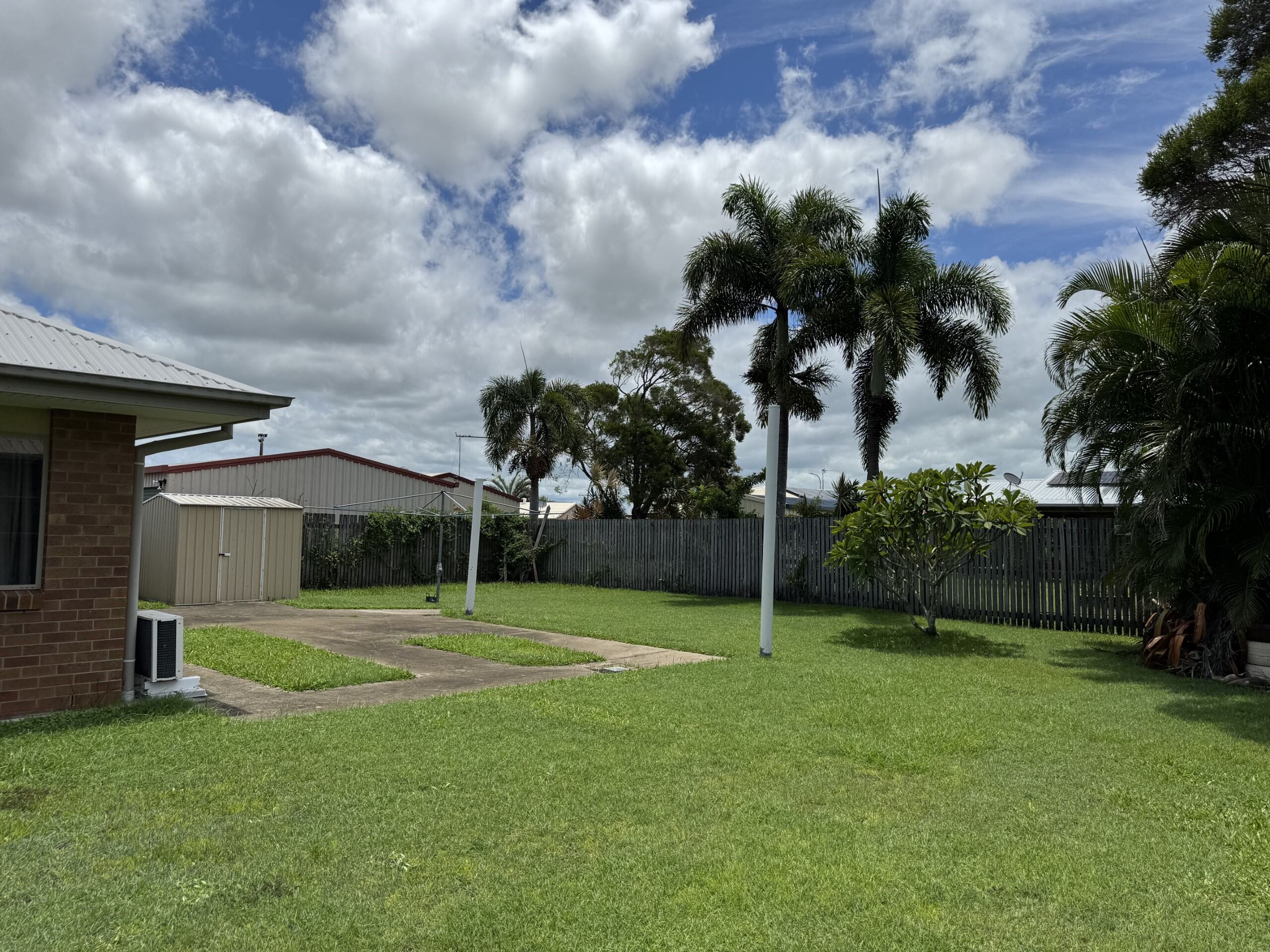 Beaconsfield home backyard