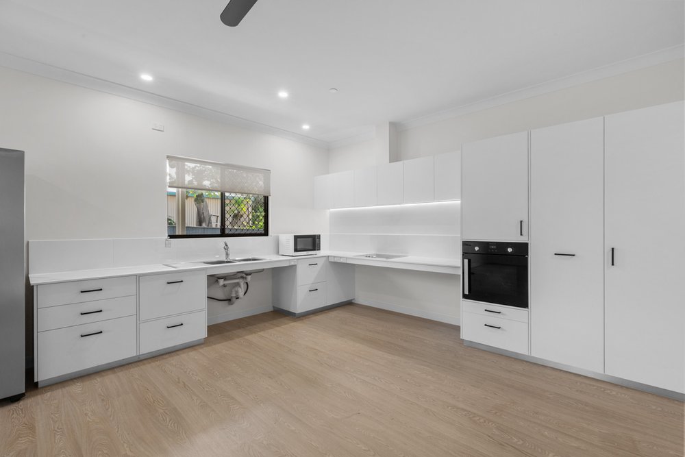 SIL Vacancy in Atherton SDA Fully-accessible kitchen