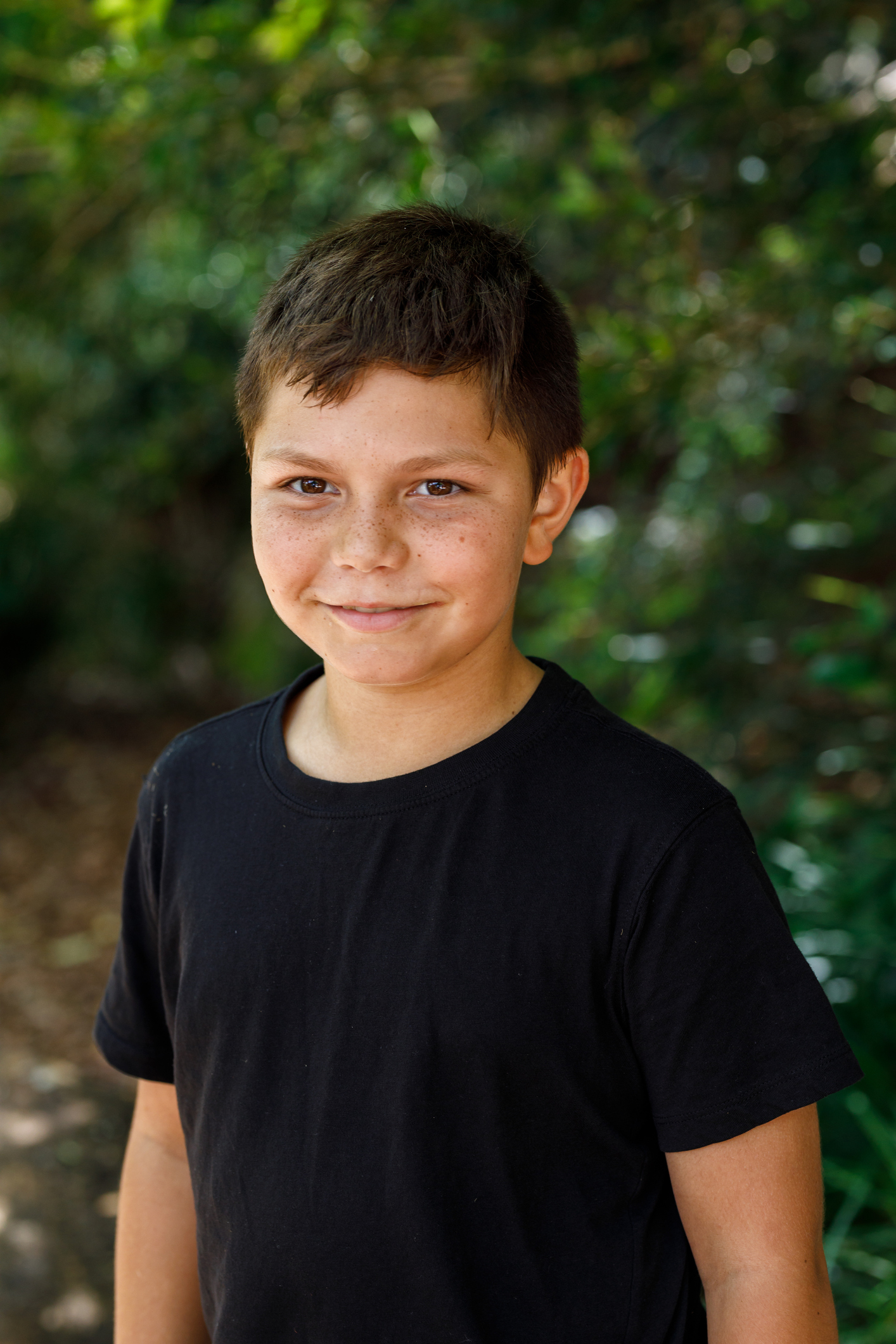 Portrait of Australian Aboriginal Boy