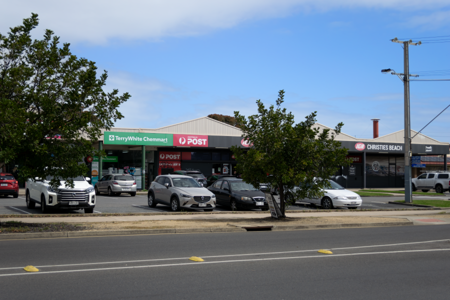 Local shops near the Beautiful Brand New SDA Home in Christie Beach, including TerryWhite Chemmart, Australia Post, and IGA, part of Australia’s leading disability accommodation provider.